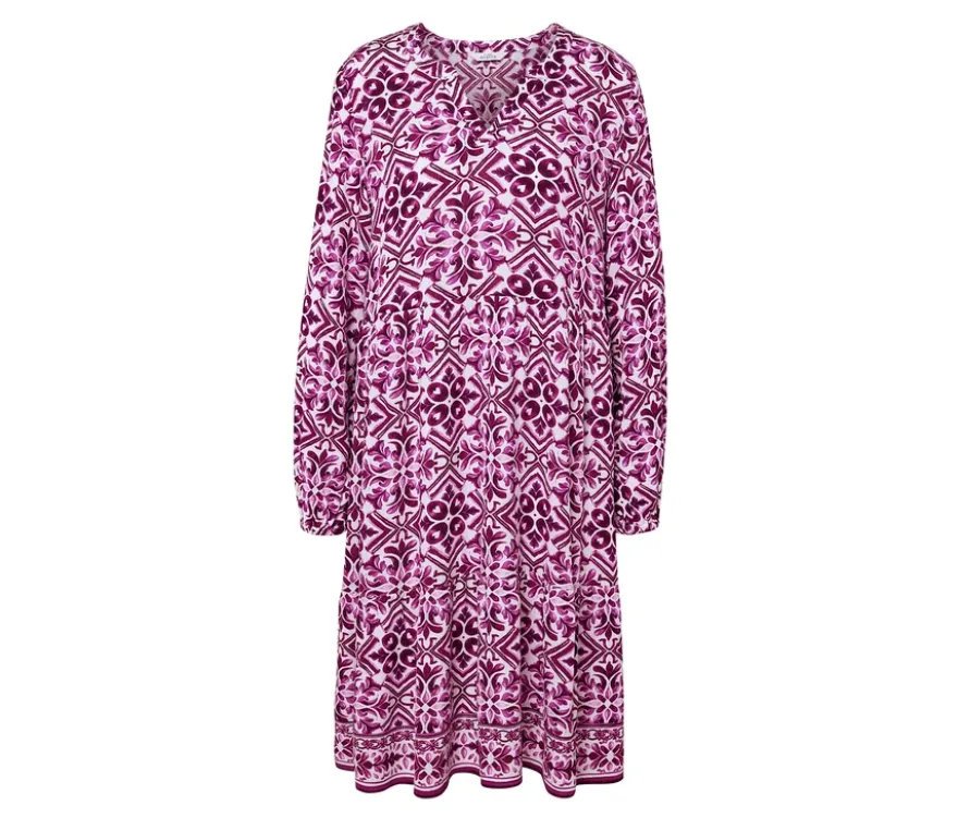 Bedrucktes Webkleid