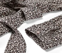 Bedrucktes Webkleid