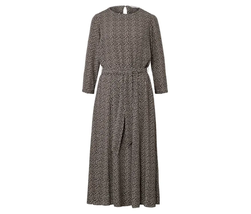 Bedrucktes Webkleid