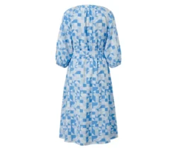 Bedrucktes Webkleid