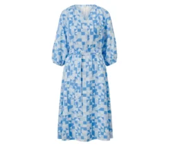 Bedrucktes Webkleid