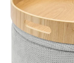 Beistelltisch mit Tablett und Sitzfunktion
