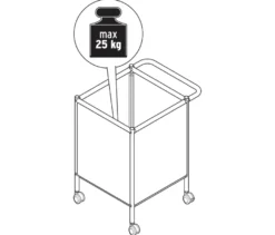 Beistellwagen Metall »CN3 Kids« mit Rollen, pistazie