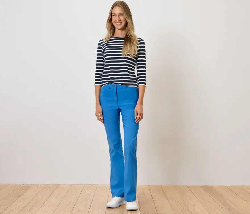 Bengalin-Hose Bootcut, blau