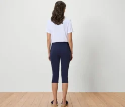 3/4-Bengalin-Hose, dunkelblau