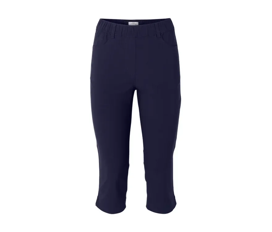3/4-Bengalin-Hose, dunkelblau