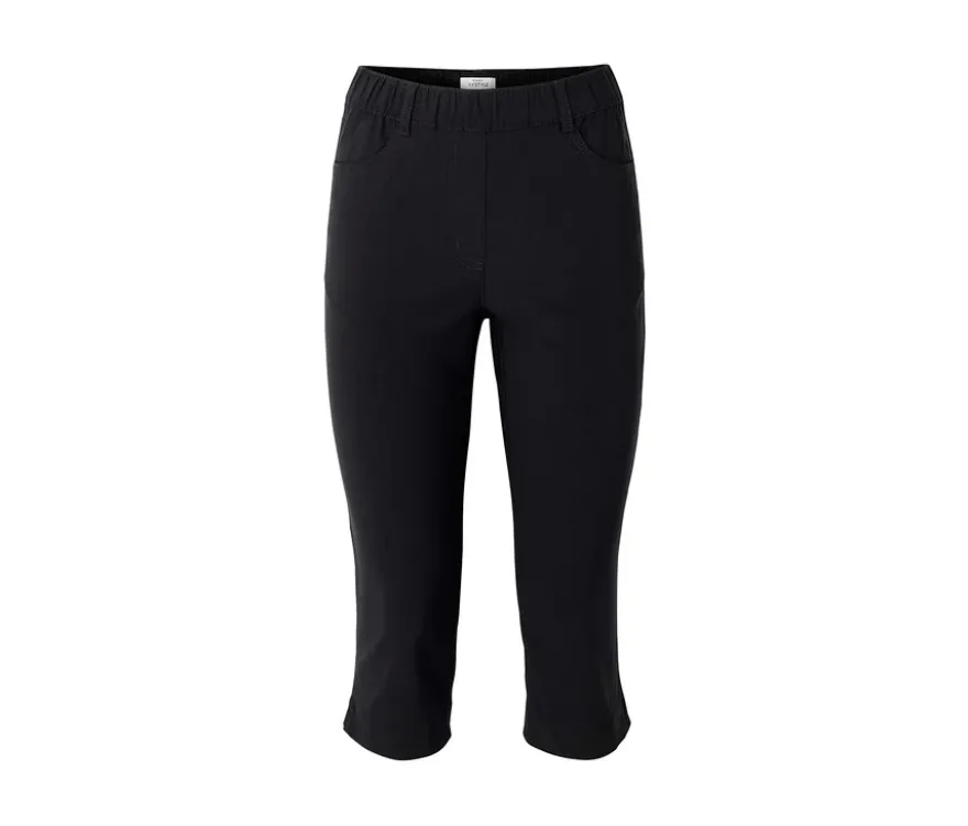 3/4-Bengalin-Hose, schwarz