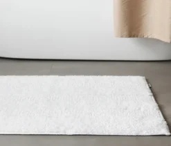 benuta Badematte »Ilka«, 50 x 80 cm, weiß