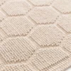 benuta Badematte »Jojo«, Raute, 50 x 80 cm, beige