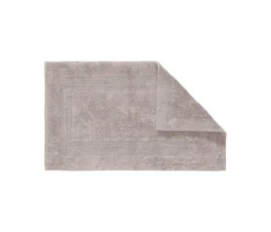 benuta Badematte »Lessa«, silberfarben, 70 x 120 cm