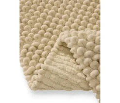 benuta Badematte »Lynn«, Ivory, ca. 50 x 80 cm