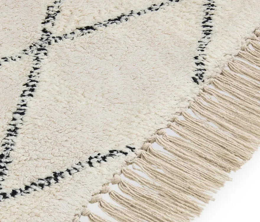 benuta Badematte »Naomi«, cream, 50 x 80 cm