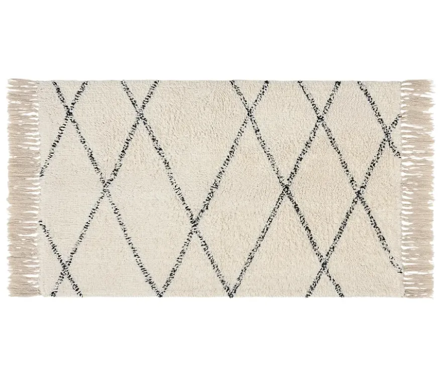 benuta Badematte »Naomi«, cream, 50 x 80 cm