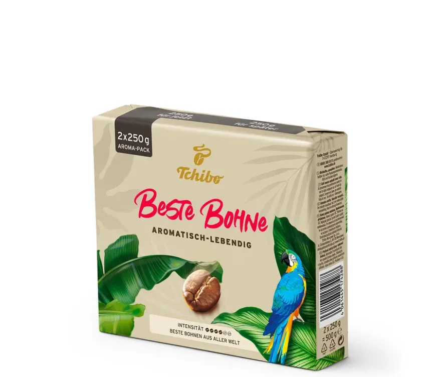 Beste Bohne - 2 x 250 g Gemahlen