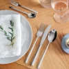 Besteck-Set, 20-teilig, edelstahlfarben