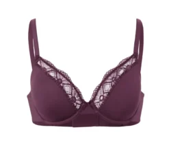 Bügel-BH, aubergine