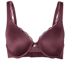 Bügel-BH, aubergine