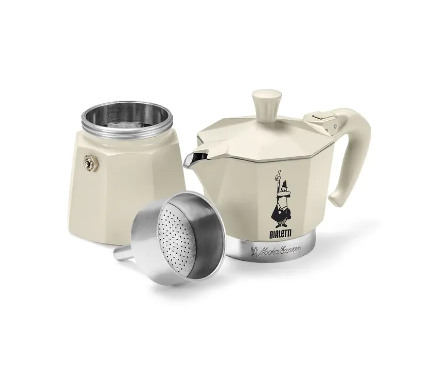 Bialetti Moka Express, 190 ml, crema