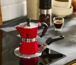 Bialetti Moka Express, 130 ml, rot