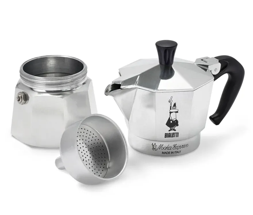 Bialetti Moka Express, 130 ml, silber