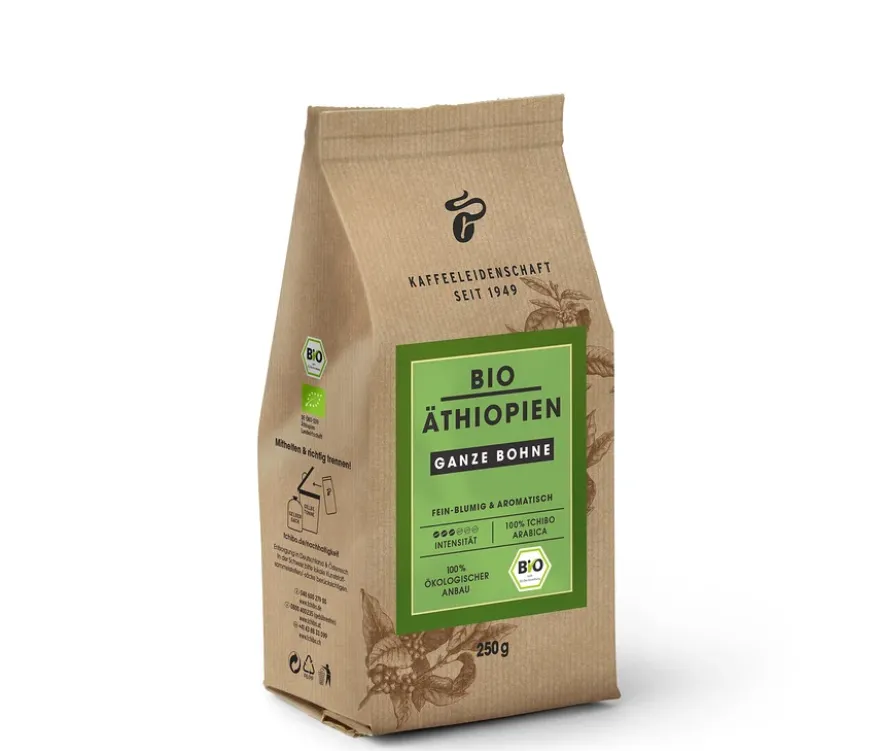 Bio Äthiopien - 10 x 250 g Ganze Bohne