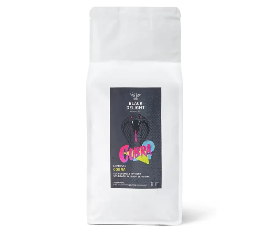 Black Delight - COBRA Blend Espresso - 1 kg Ganze Bohne
