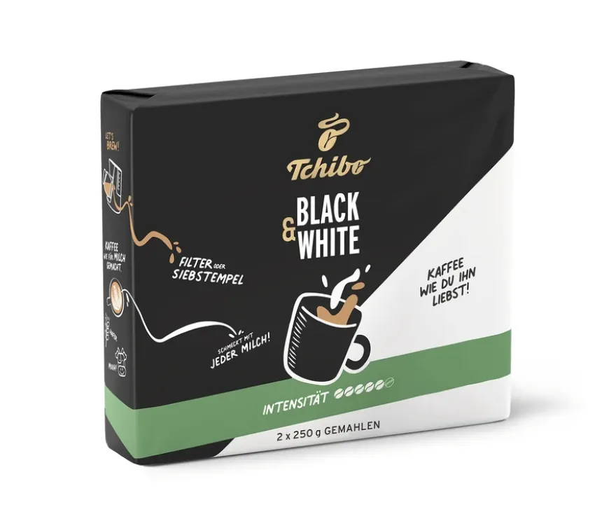 BLACK & WHITE - 500 g Gemahlen