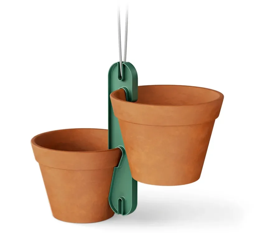 Blumenampel für Tontöpfe