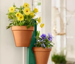 Blumenampel für Tontöpfe