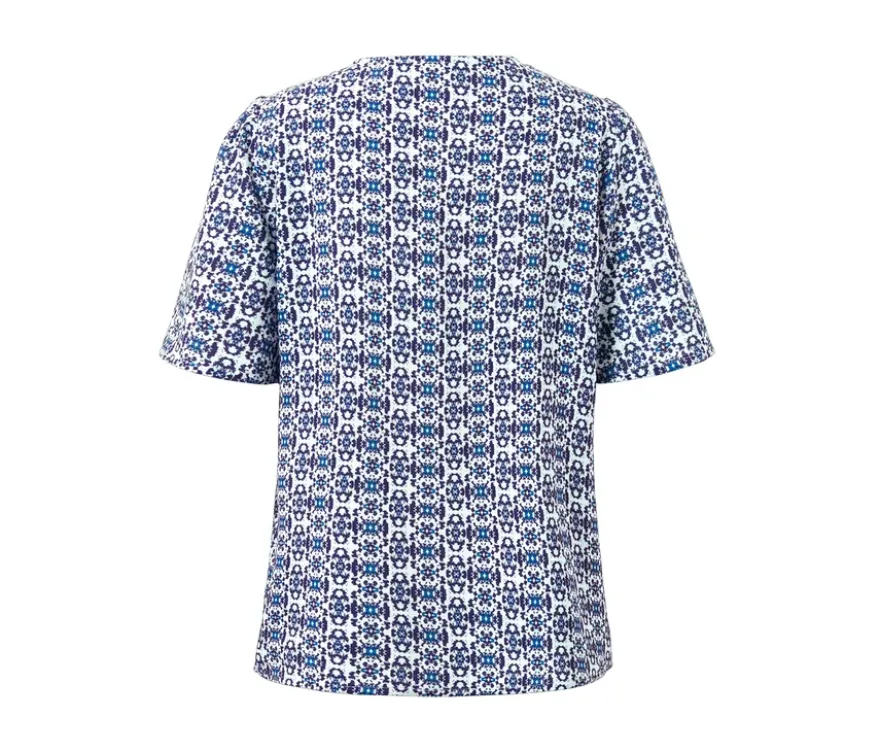 Bluse mit Alloverprint