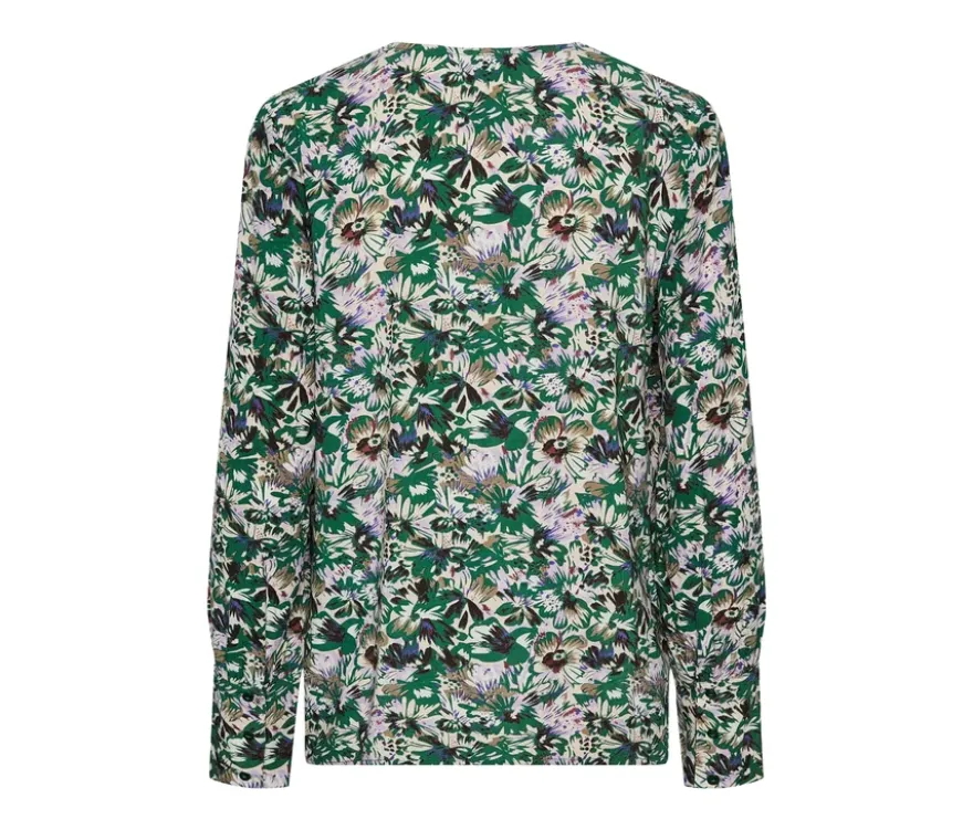 Bluse mit Alloverprint