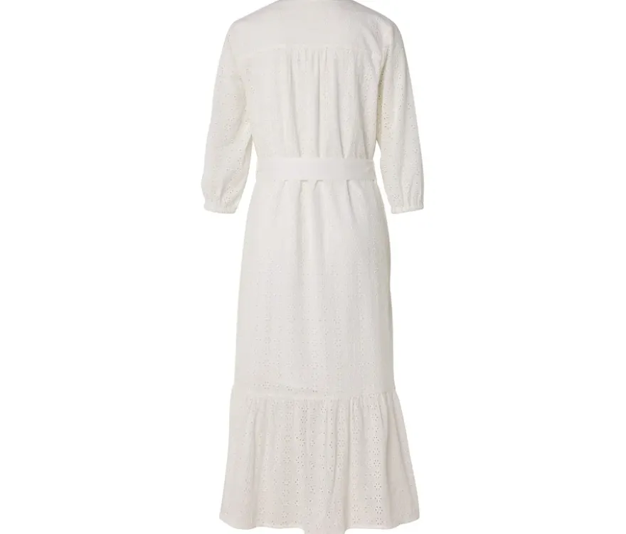 Blusenkleid mit Lochstickerei