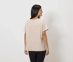 Blusenshirt aus Leinenmix