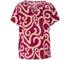 Blusenshirt aus Leinenmix