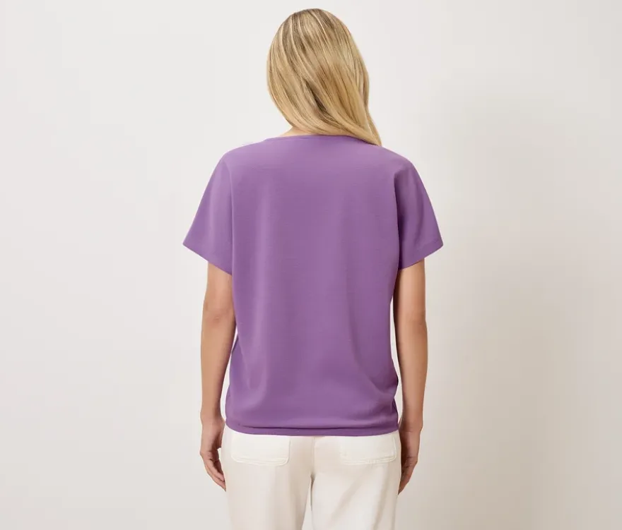 Blusenshirt, flieder