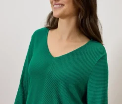 Blusenshirt, grün
