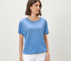 Blusenshirt, hellblau