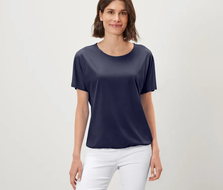 Blusenshirt, hellblau