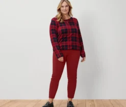 Blusenshirt, kariert