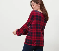 Blusenshirt, kariert