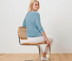 Blusenshirt mit Alloverprint