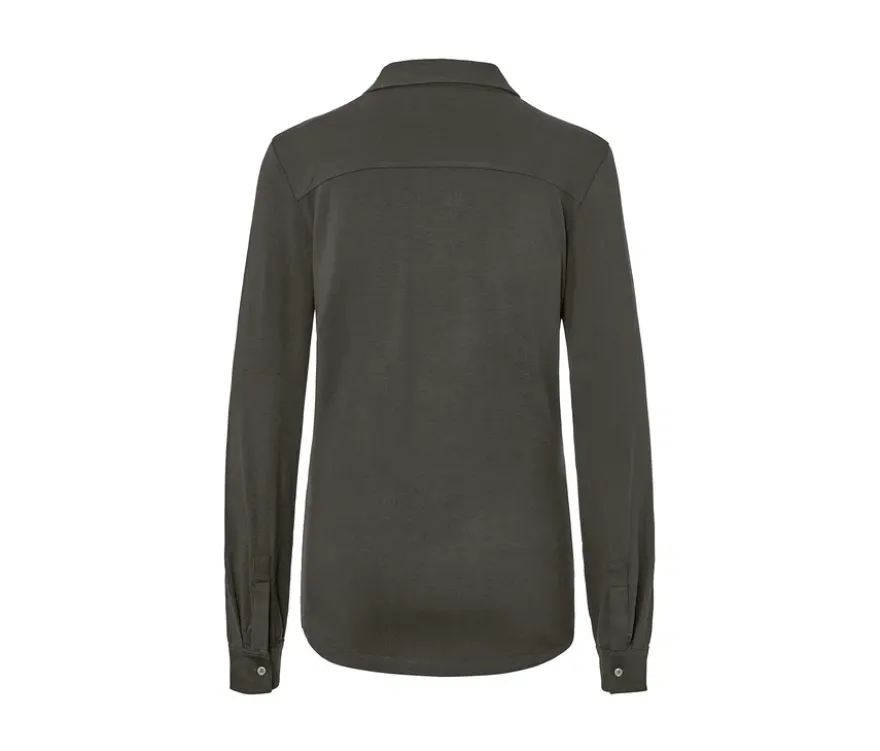 Blusenshirt mit Knopfleiste