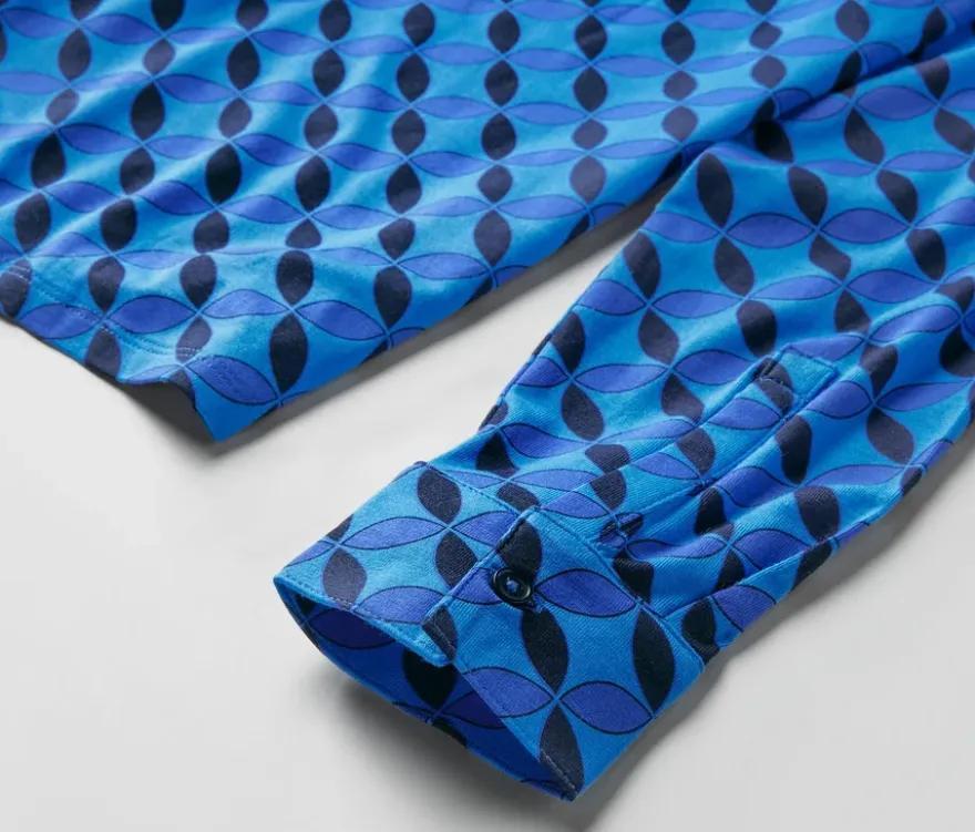 Blusenshirt mit Knopfleiste