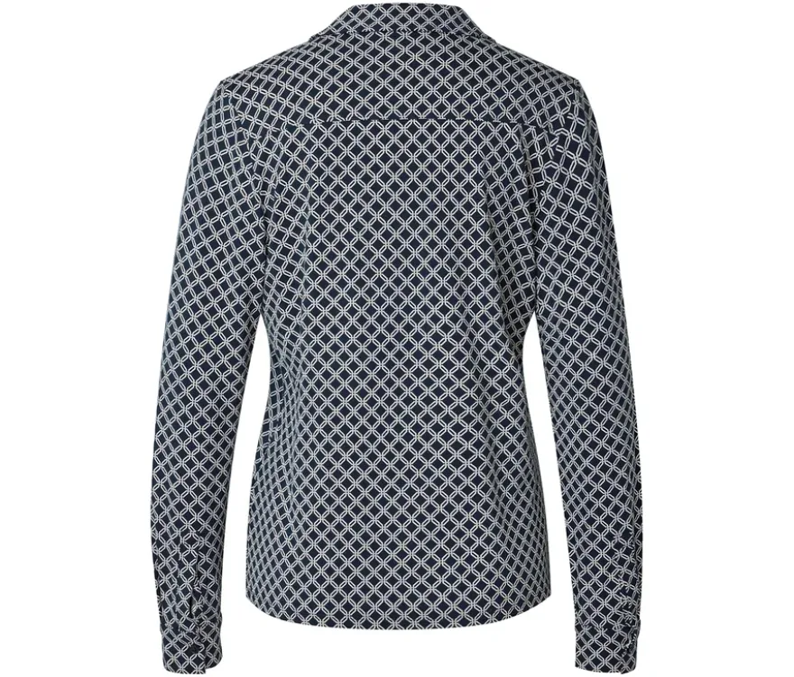 Blusenshirt mit Knopfleiste