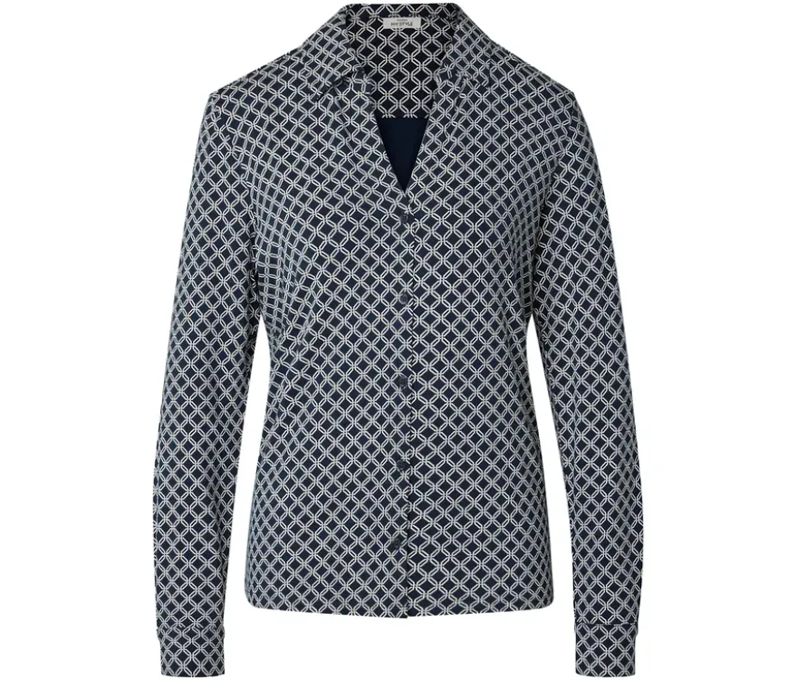 Blusenshirt mit Knopfleiste