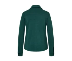 Blusenshirt mit Knopfleiste, grün