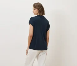 Blusenshirt mit Kragen