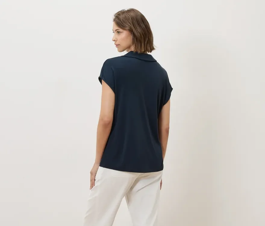Blusenshirt mit Kragen