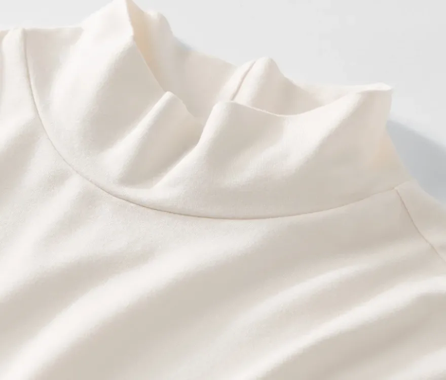 Blusenshirt mit Stehkragen
