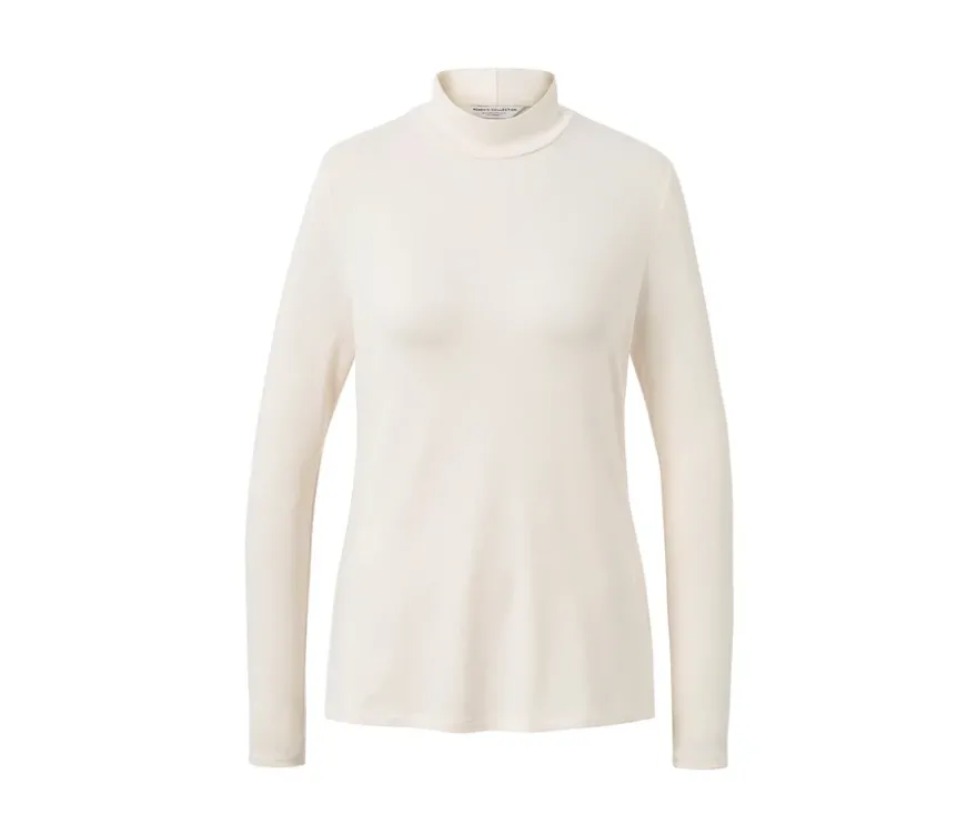 Blusenshirt mit Stehkragen